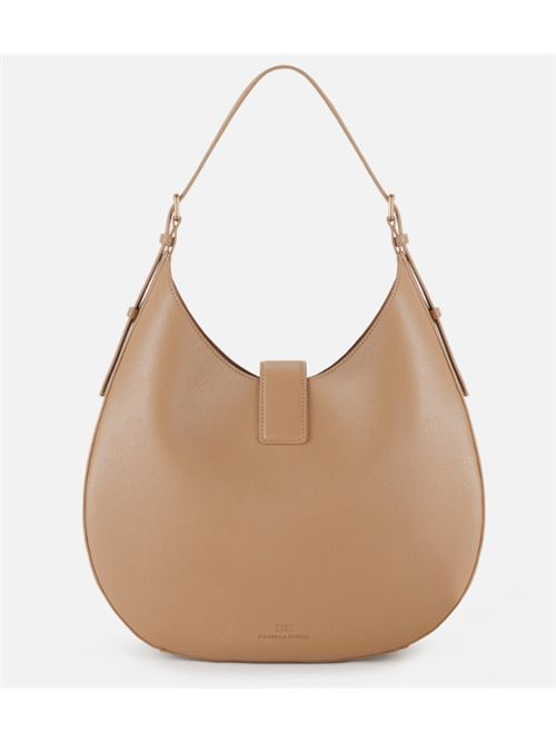 ROUND HOBO WITH CHARM ELISABETTA FRANCHI | BS06A62E2229 argilla